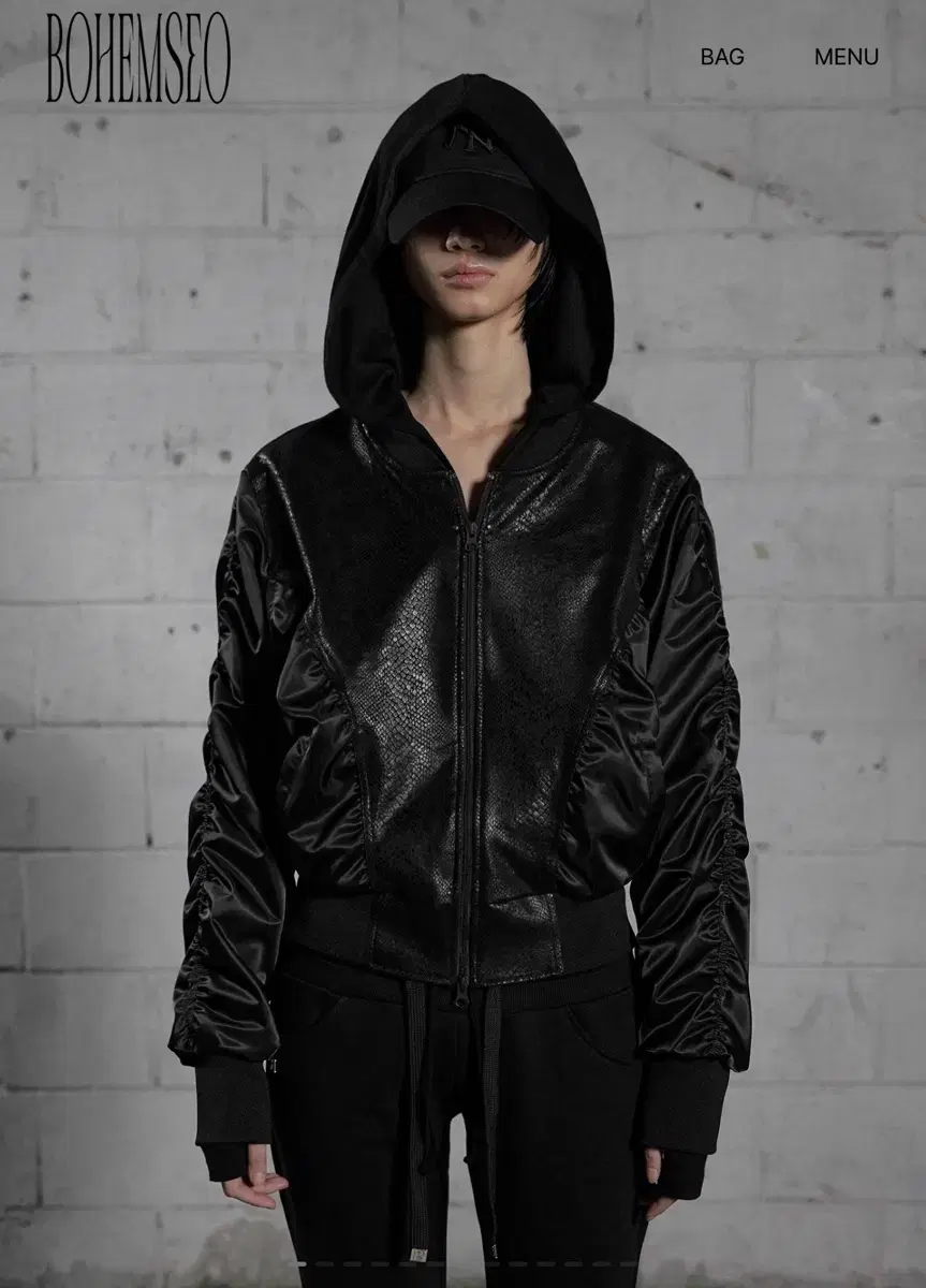 ジャケット・アウター Bohemian Seoul BOHEMSEO BOMBER JACKET BOHEMIAN SEOUL | 보헤미안서울 Bohemian Seoul Bomber Jacket